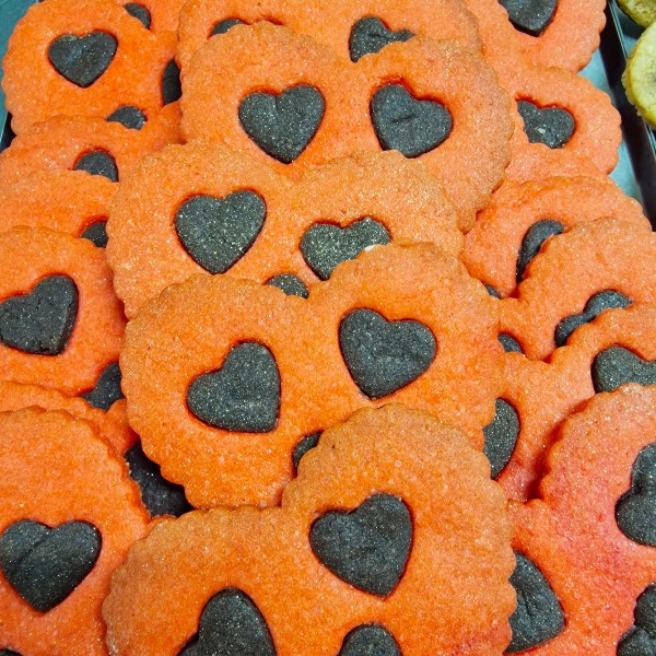 BISCOTTI CUORE BICOLORE
