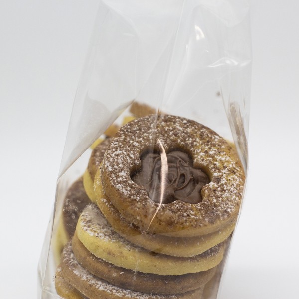 BISCOTTI OCCHI DI BUE NUTELLA