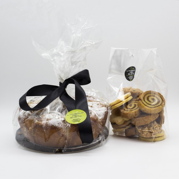 BOX DOLCE TORTA E BISCOTTI